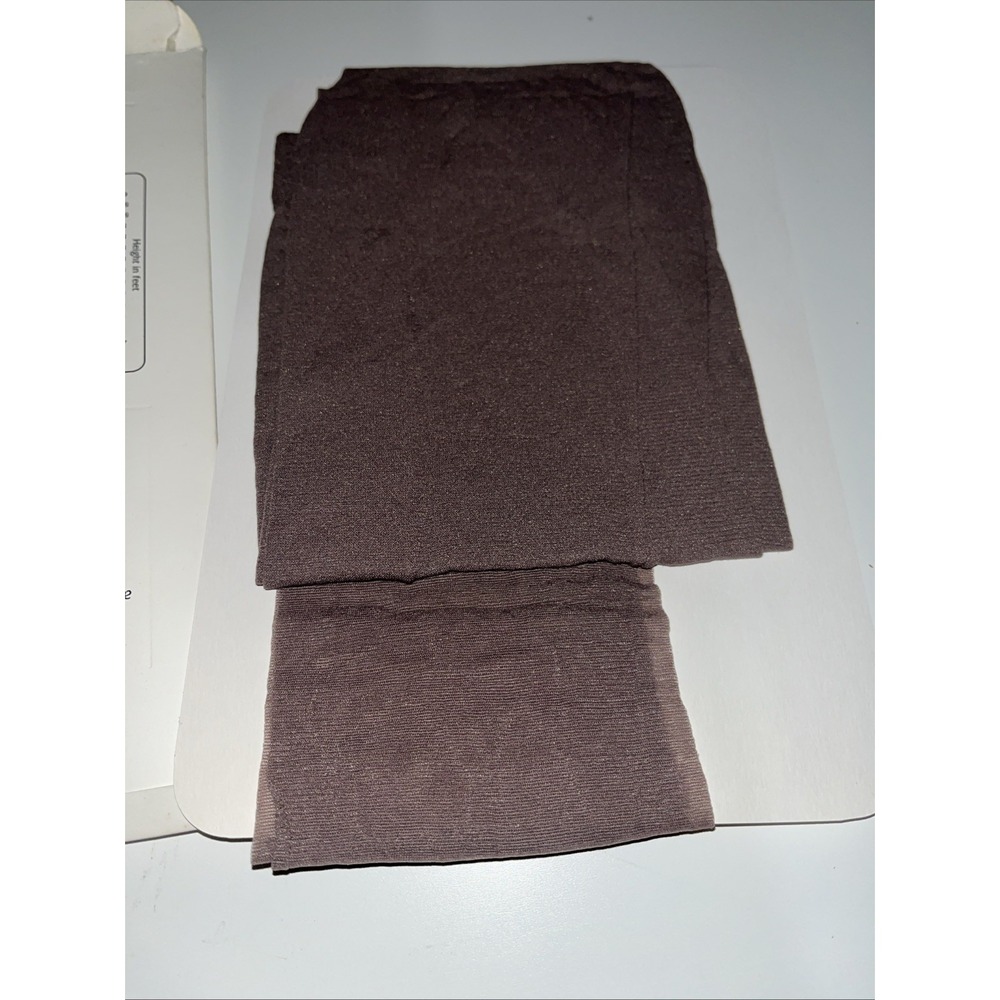 Vtg Hanes Silk Reflections Size EF Town Taupe Silky Sheer Control Top Pantyhose - Picture 4 of 5